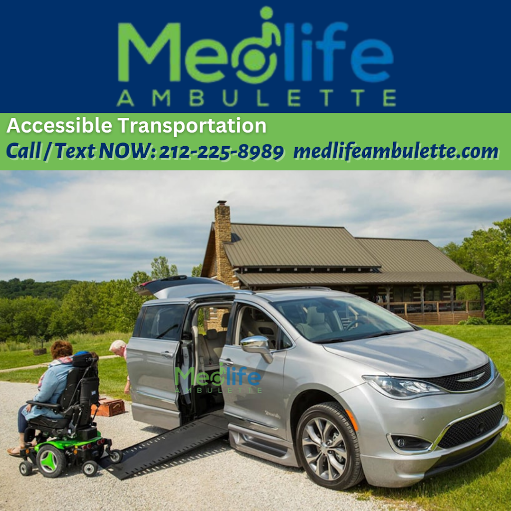 Medlife Ambulette | 1 Edgewater St ste 541, Staten Island, NY 10305 | Phone: (212) 225-8989