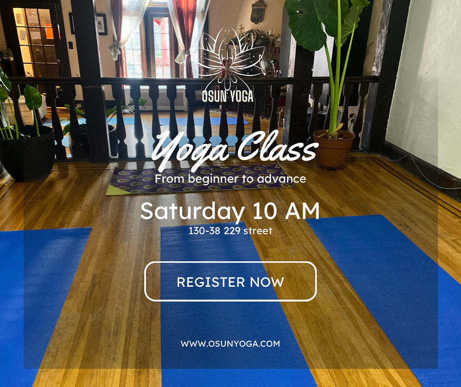 Osun Yoga Studio | 130-38 229th St, Queens, NY 11413 | Phone: (347) 619-3343