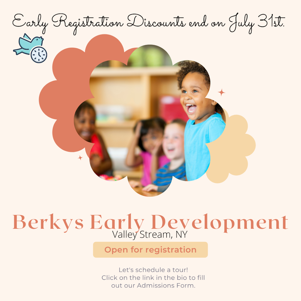 Berkys Early Development | 92 Fairfield St, Valley Stream, NY 11581 | Phone: (516) 641-8363