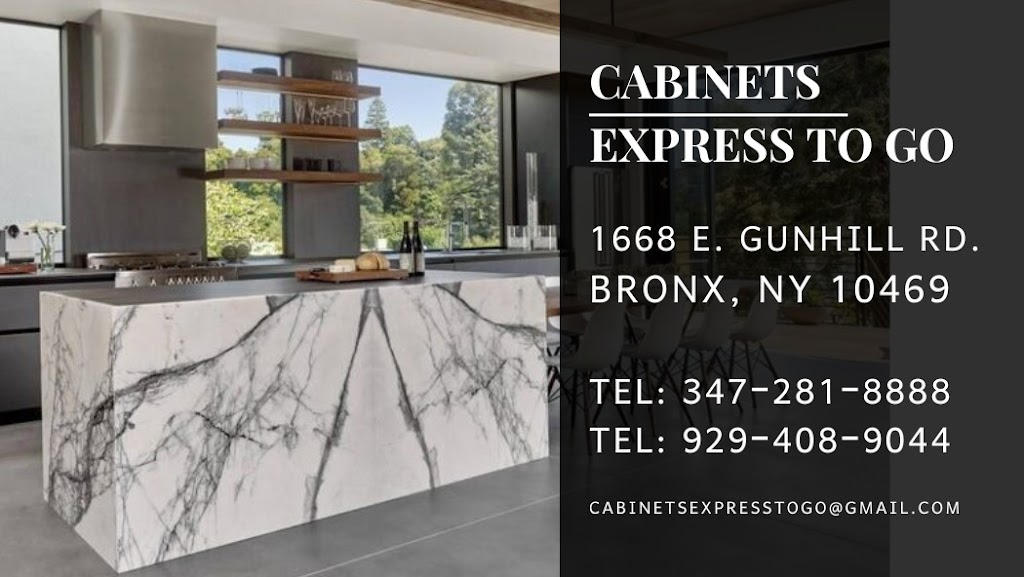 Cabinets Express To Go | 1668 E Gun Hill Rd, Bronx, NY 10469 | Phone: (929) 408-9044