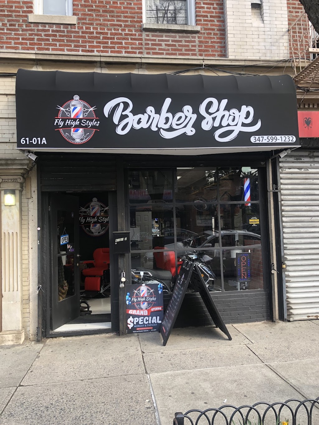 Fly High Styles Barbershop | 61-01 Catalpa Ave Suite A, Queens, NY 11385 | Phone: (347) 599-1231