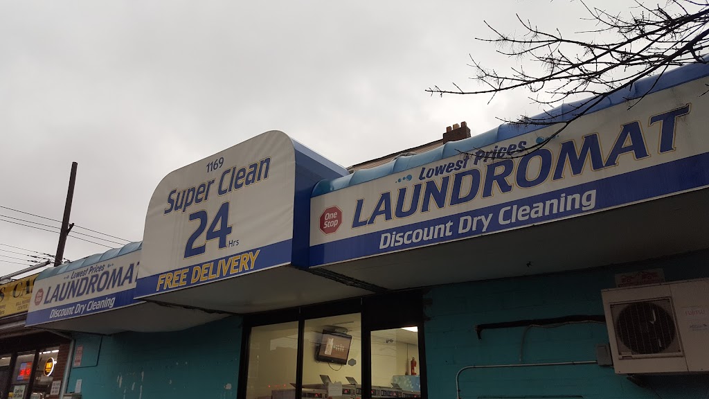 Super Clean Laundromat | 1169 Bay St, Staten Island, NY 10305 | Phone: (718) 447-4433