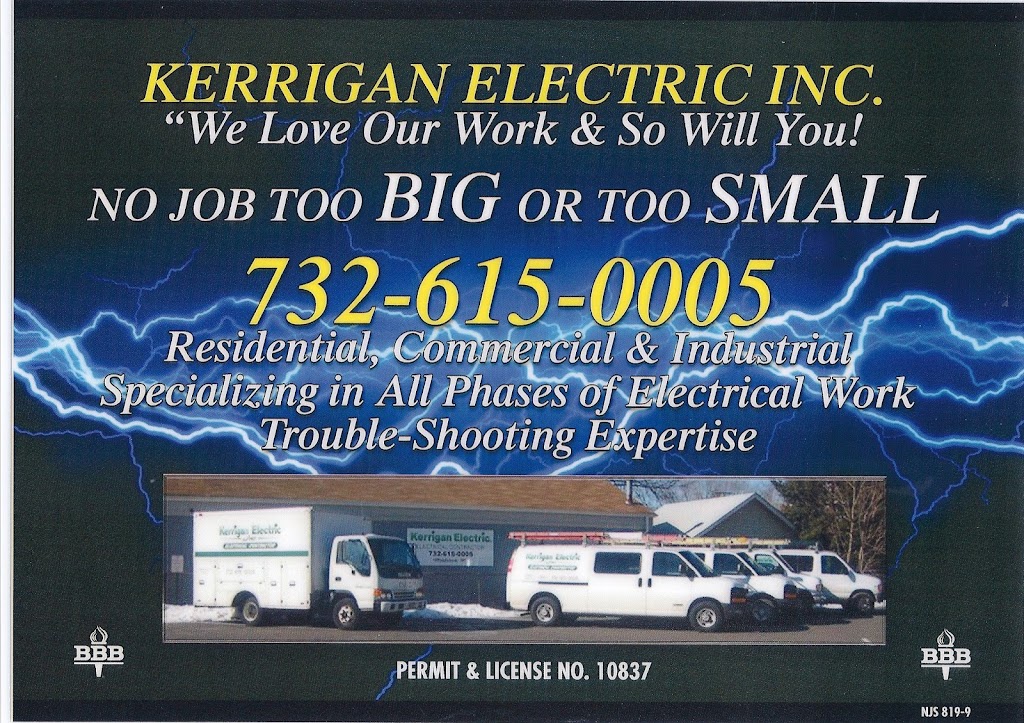 Kerrigan Electric Inc | 7 Poplar St, Port Monmouth, NJ 07758 | Phone: (732) 615-0005
