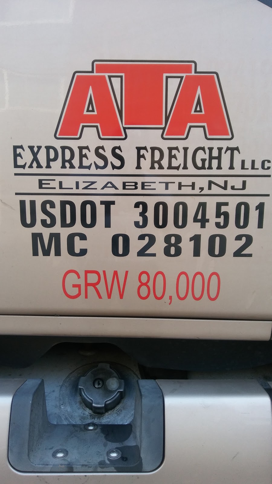 ATA express freight llc | 404 Clarkson Ave, Elizabeth, NJ 07202 | Phone: (347) 244-8138