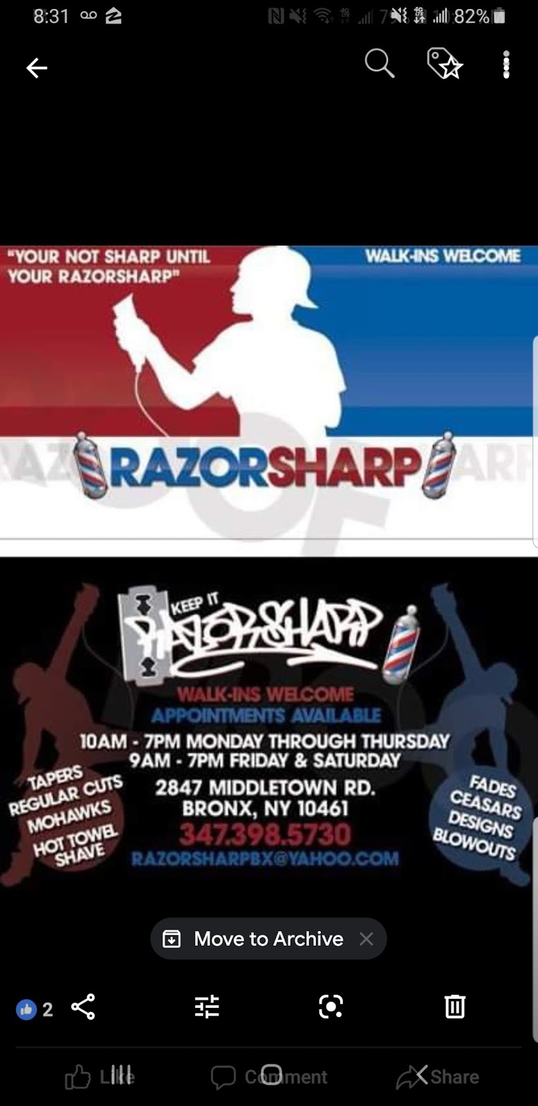 Razorsharp | 2847 Middletown Rd, Bronx, NY 10461 | Phone: (347) 398-5730