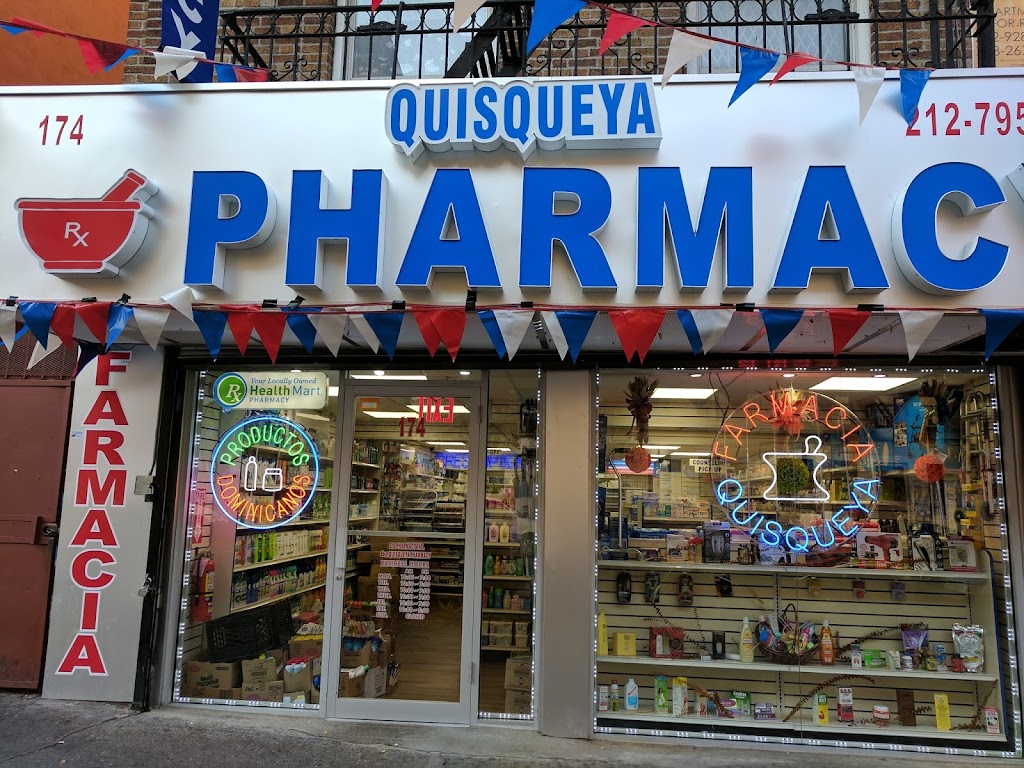 Quisqueya Pharmacy | 174 Audubon Ave, New York, NY 10033 | Phone: (212) 795-1604