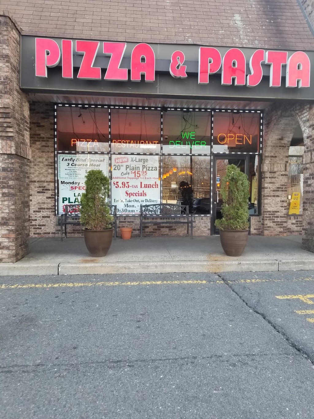 Pizza & Pasta Factory | 430 NJ-36, Port Monmouth, NJ 07758 | Phone: (732) 495-7800