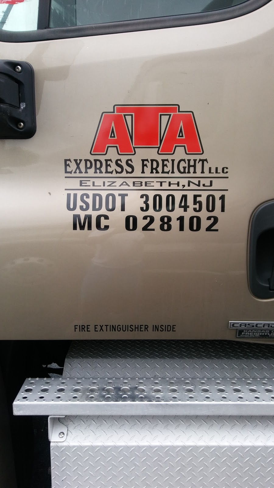 ATA express freight llc | 404 Clarkson Ave, Elizabeth, NJ 07202 | Phone: (347) 244-8138