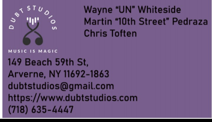 Dubt Studios | 149 Beach 59th St, Arverne, NY 11692 | Phone: (718) 635-4447