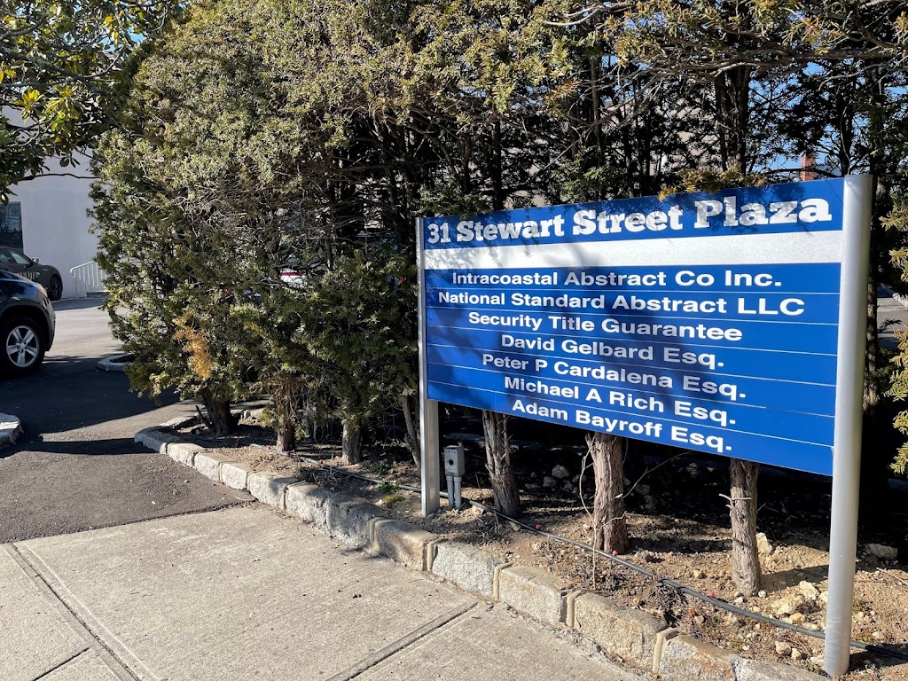 Intracoastal Abstract Co Inc | 31 Stewart St, Floral Park, NY 11001 | Phone: (516) 358-0505