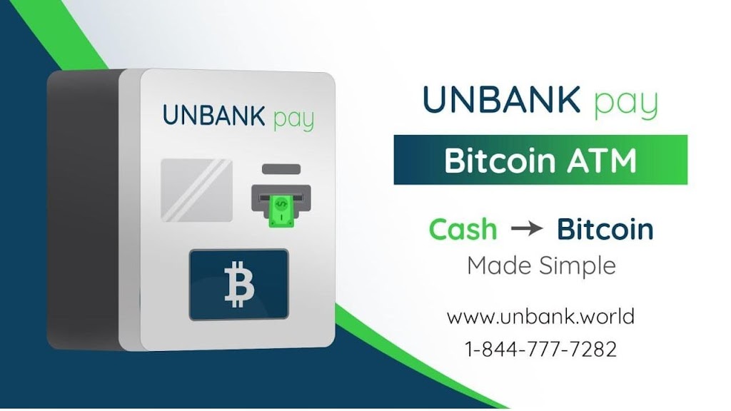Unbank Bitcoin ATM | 300 Broad St, Bloomfield, NJ 07003 | Phone: (844) 395-0777
