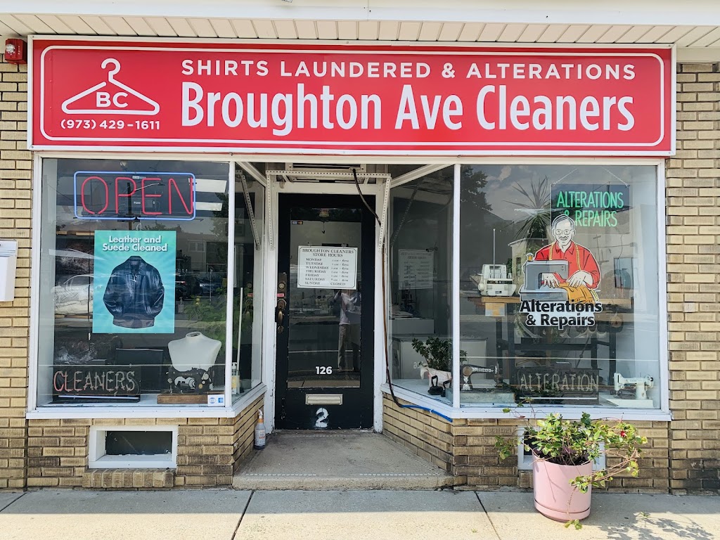 Broughton Ave Cleaners | 126-2 Broughton Ave, Bloomfield, NJ 07003 | Phone: (973) 429-1611