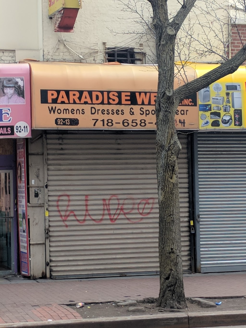 Paradise Wear Inc. | 9213 Guy R Brewer Blvd, Jamaica, NY 11433 | Phone: (718) 658-4294