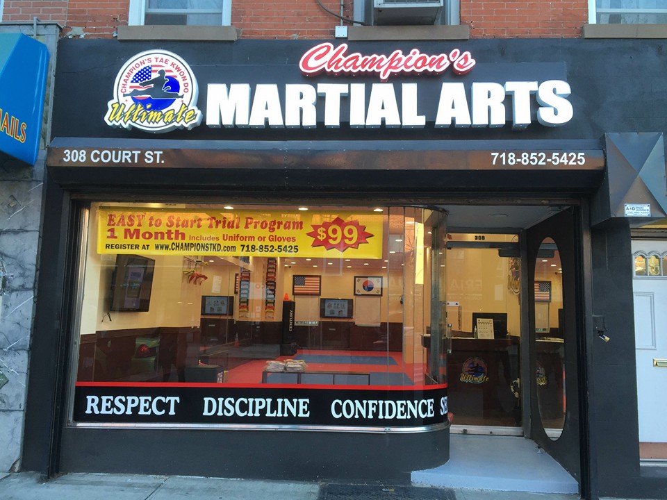 Champions Martial Arts Carroll Gardens | 308 Court St, Brooklyn, NY 11231 | Phone: (917) 280-4989