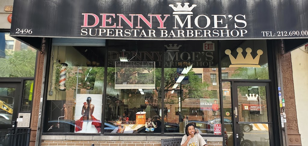 Denny Moes Superstar Barbershop | 2496 Frederick Douglass Blvd, New York, NY 10030 | Phone: (646) 423-5981