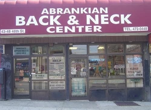 Abrankian Back & Neck Center | 43-48 48th St, Queens, NY 11104 | Phone: (718) 472-0448
