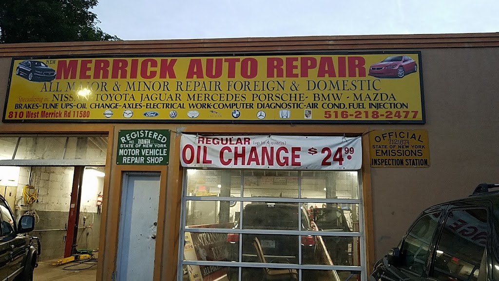 Merrick Auto Repair | 810 W Merrick Rd, Valley Stream, NY 11580 | Phone: (516) 218-2477