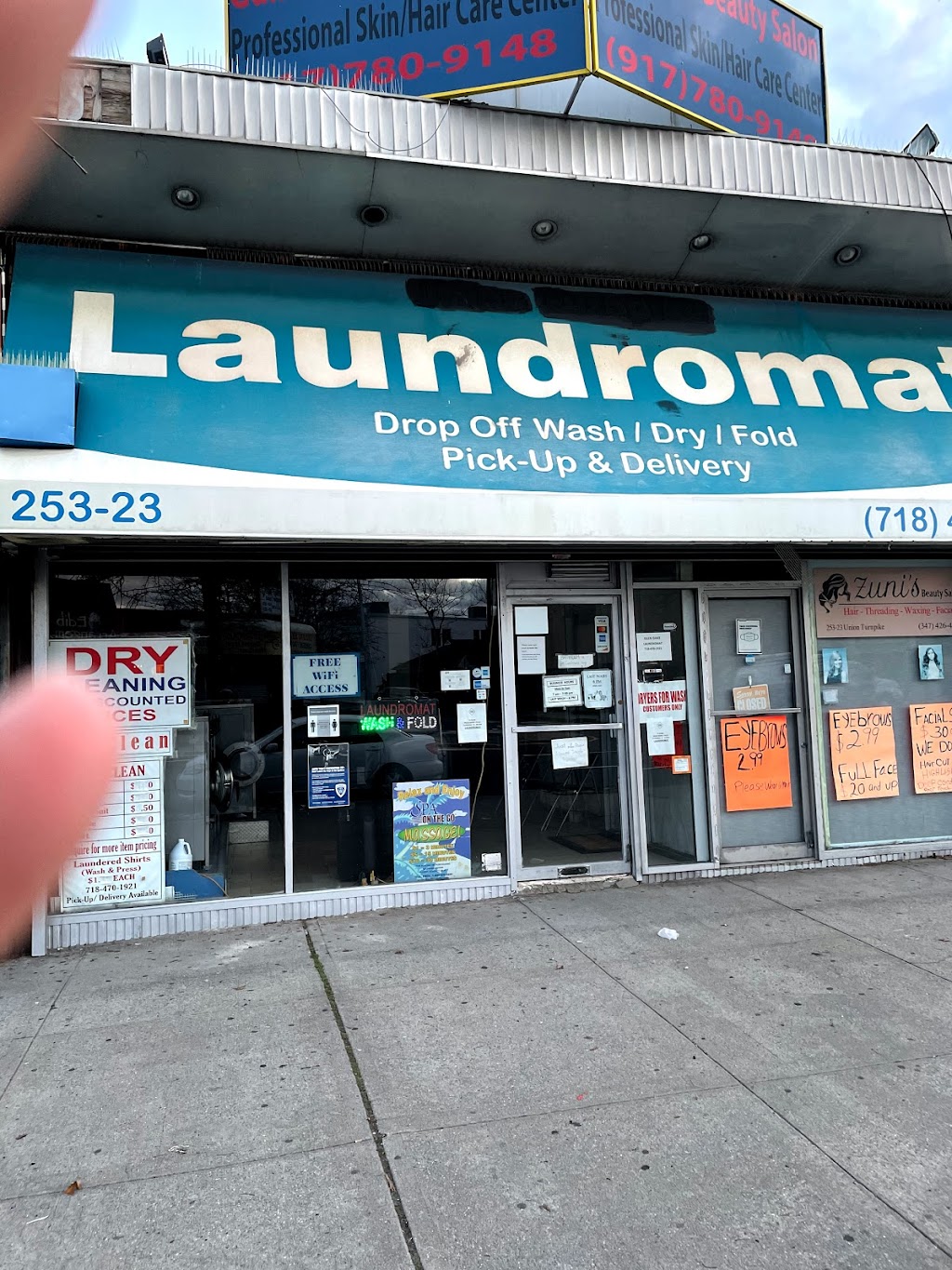 Union Turnpike Laundromat | 253-23 Union Tpke, Queens, NY 11004 | Phone: (718) 470-1921