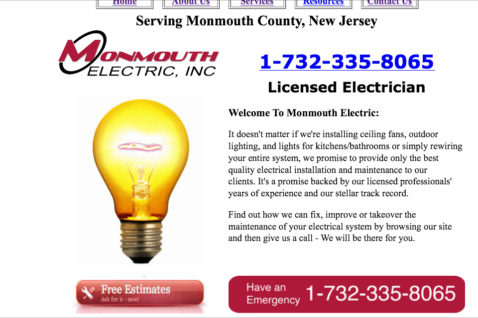 Monmouth Electric Inc | 15 Calt Dr, Hazlet, NJ 07730 | Phone: (732) 335-8065