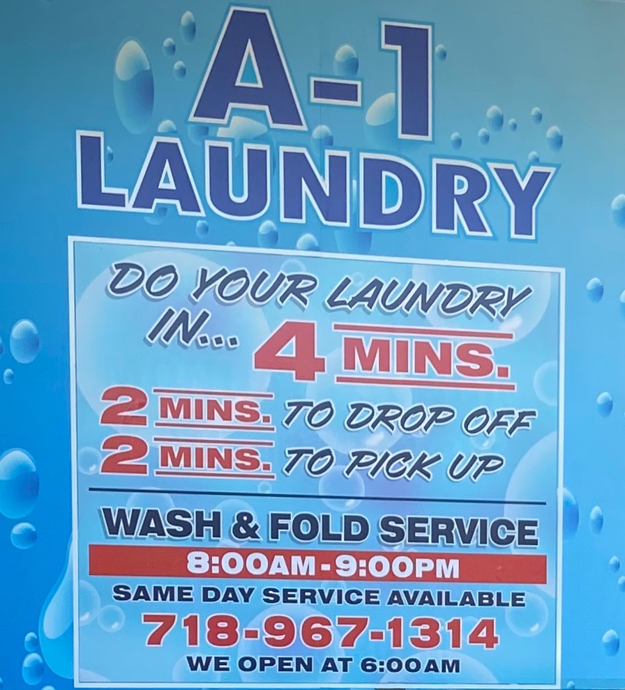 A1 Laundry | 150 Greaves Ln # P, Staten Island, NY 10308 | Phone: (718) 967-1314