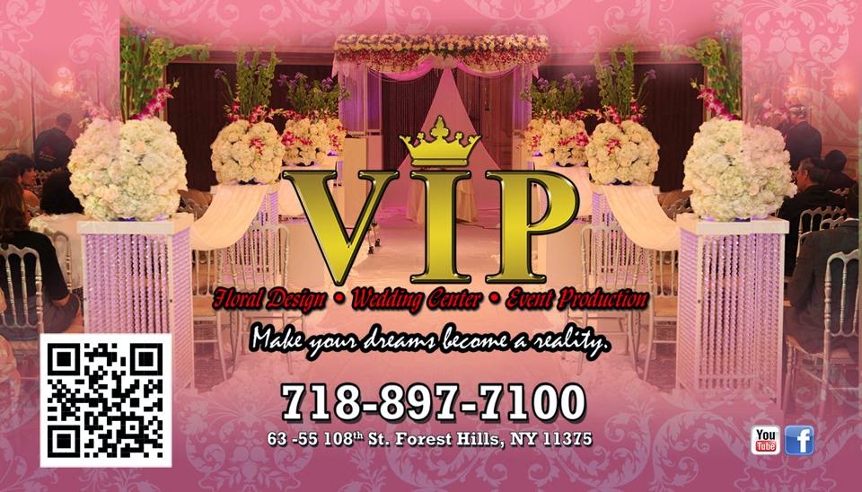 VIP Flowers & Wedding Center | 63-55 108th St, Forest Hills, NY 11375 | Phone: (718) 897-7100