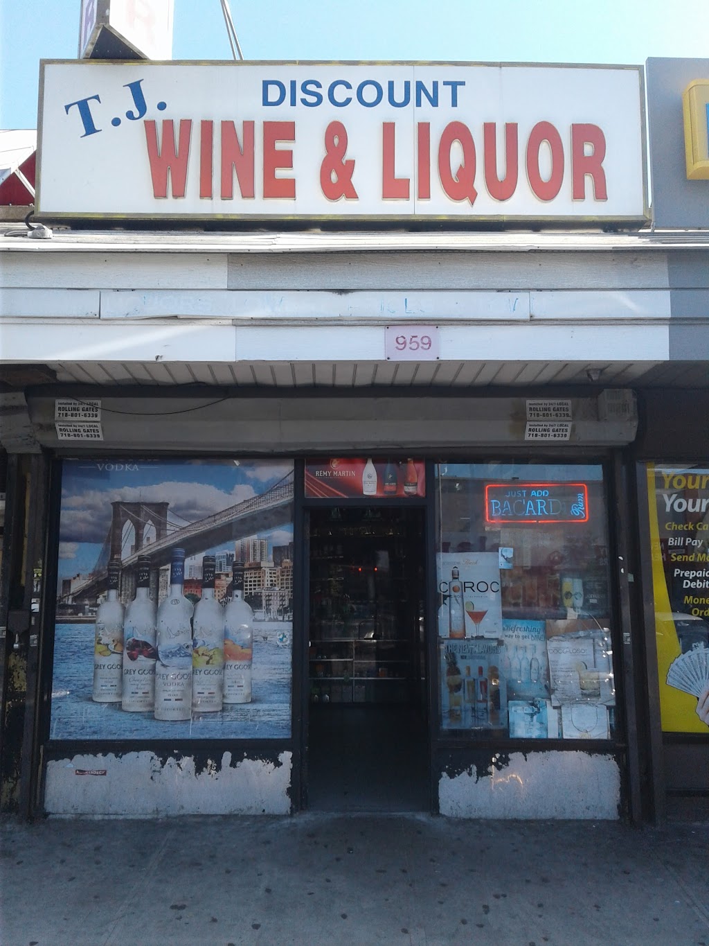 T J Wine & Liquors Inc | 959 Pennsylvania Ave # A, Brooklyn, NY 11207 | Phone: (718) 272-8886