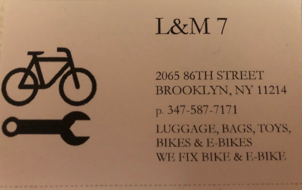 L&M 7 Bicycle Shop | 2065 86th St, Brooklyn, NY 11214 | Phone: (347) 587-7171