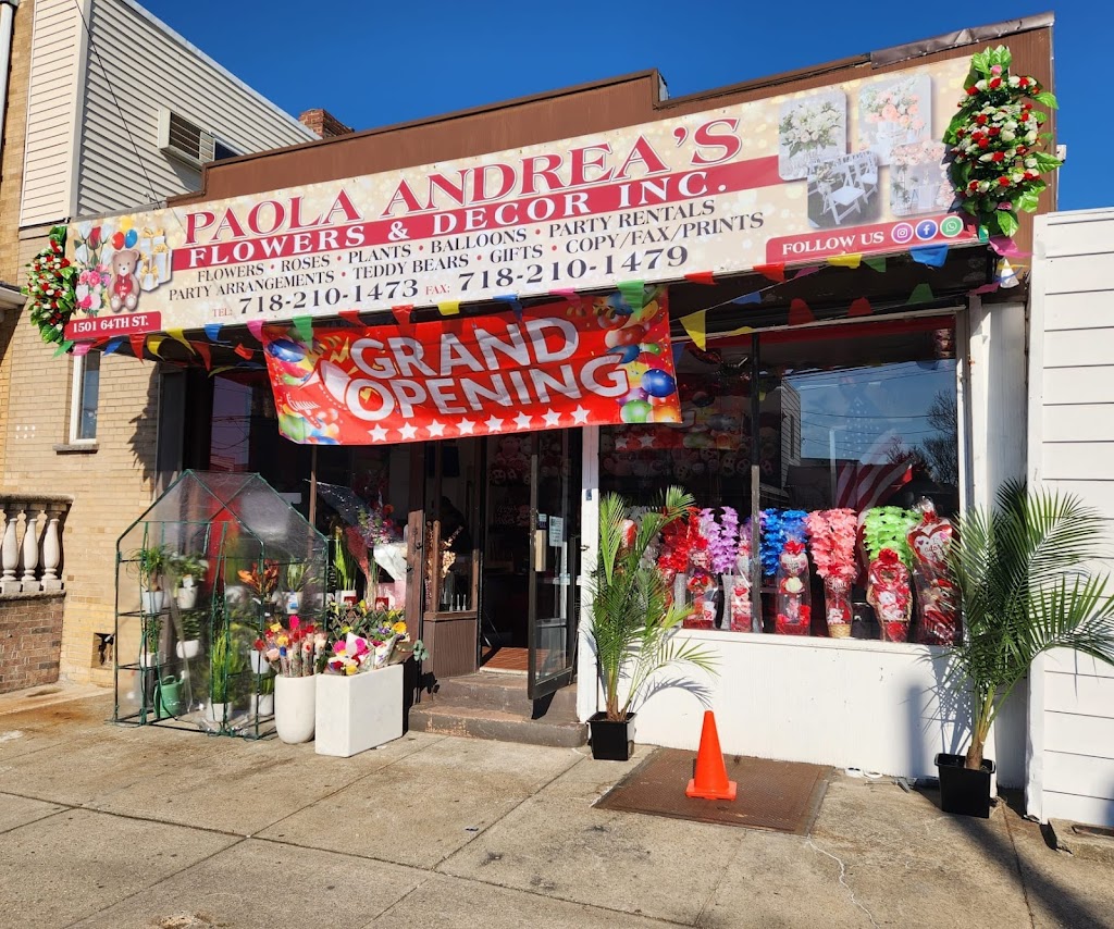Paola Andreas Flowers & Decor INC. | 1501 64th St, Brooklyn, NY 11219 | Phone: (718) 210-1473