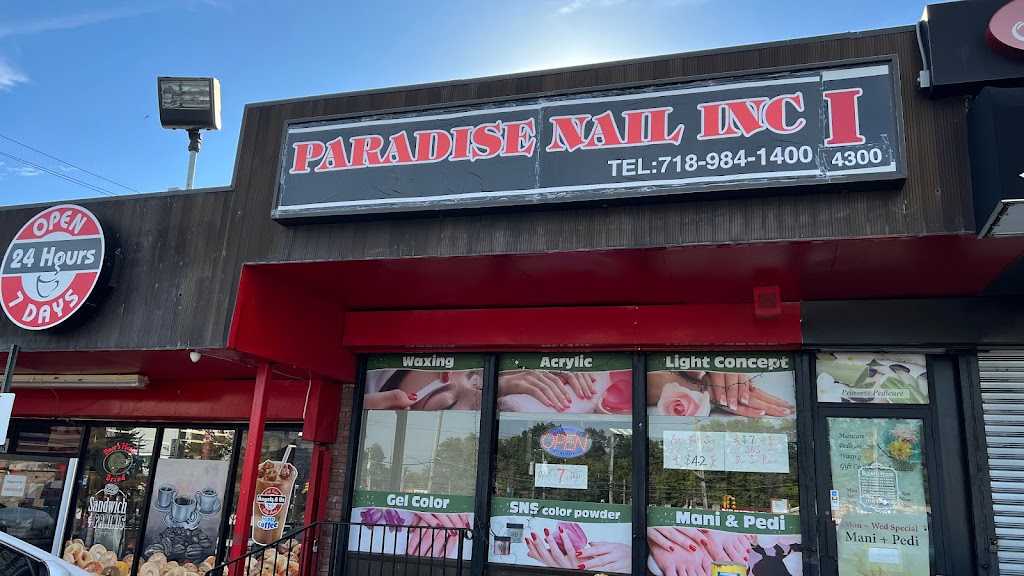 Paradise Nails Salon | 4300 Amboy Rd, Staten Island, NY 10312 | Phone: (718) 984-1400