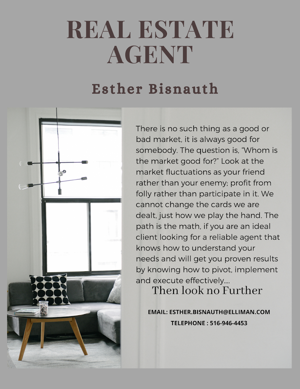 Real Estate with Esther Bisnauth at Douglas Elliman | 1700 Lakeville Rd, New Hyde Park, NY 11040 | Phone: (516) 946-4453
