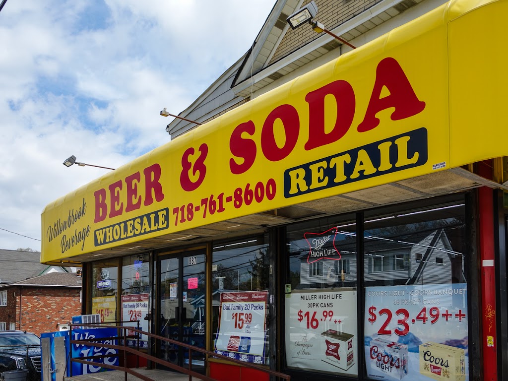 Willowbrook Beverage | 887 Manor Rd, Staten Island, NY 10314 | Phone: (718) 761-8600