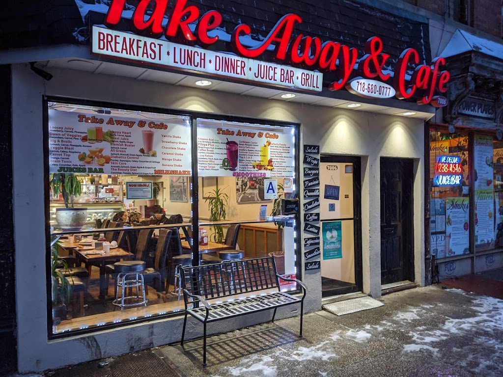 Take Away & Cafe | 7006 3rd Ave, Brooklyn, NY 11209 | Phone: (718) 680-0777