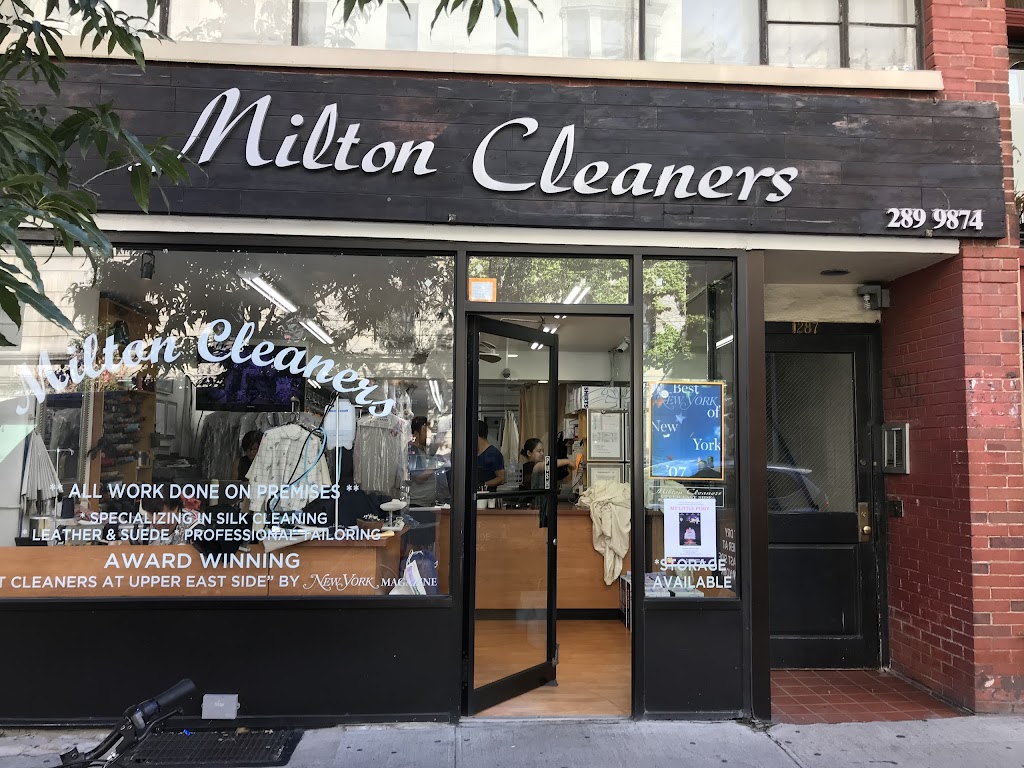 Milton Cleaners | 1287 Madison Ave, New York, NY 10128 | Phone: (212) 289-9874