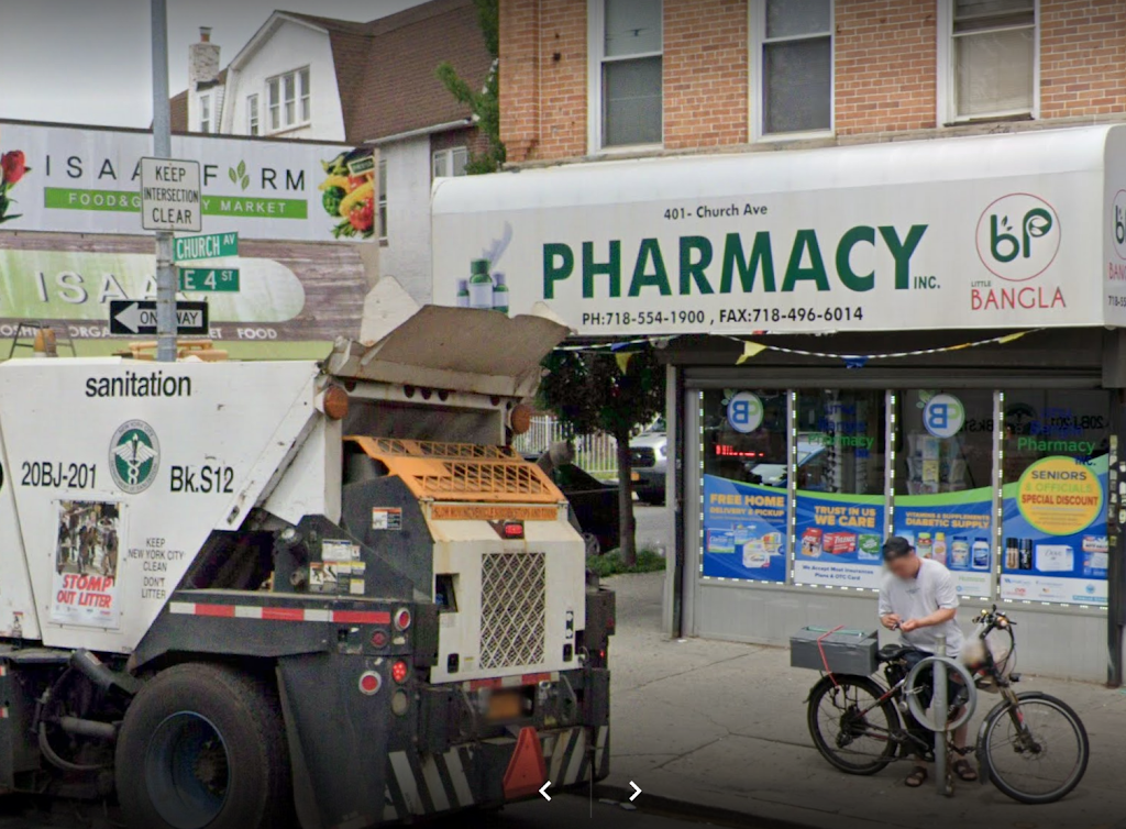 Bangla Pharmacy | 401 Church Ave, Brooklyn, NY 11218 | Phone: (718) 554-1900